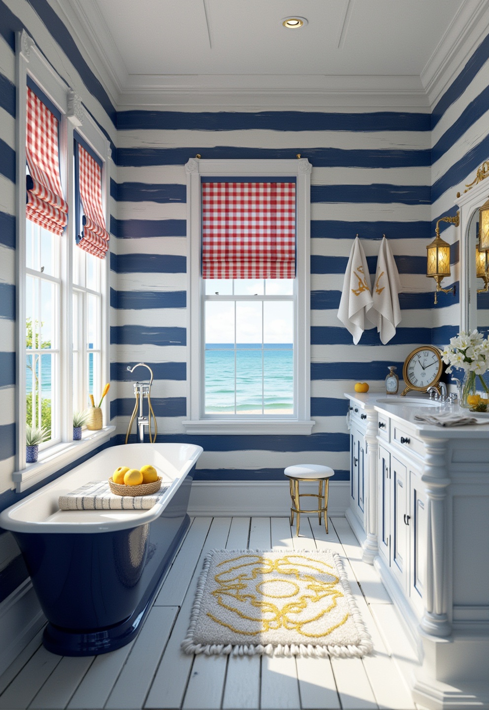 1) Nautical Stripes